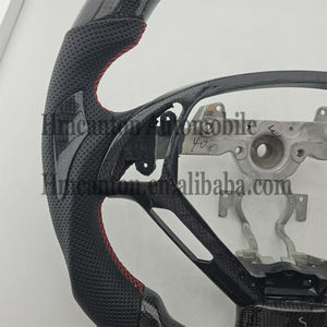 Volant de direction en cuir perforé en nid d'abeille de qualité supérieure pour Infiniti G27 G37 - Product Image 3
