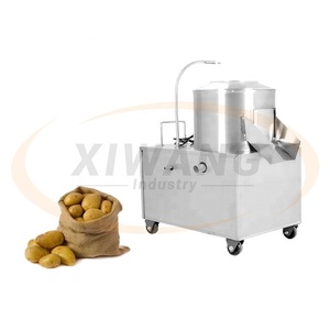 Máquina Peladora y Lavadora de Vapor Automática Comercial para Procesamiento de Frutas y Verduras en Granjas y Restaurantes, Incluyendo Patatas y Jengibre - Product Image 4