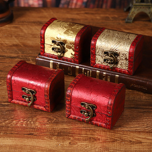 Caja de Almacenamiento de Madera Estilo Retro de Mystic Arts, Caja Decorativa de Estilo Chino para el Hogar y Accesorios de Boda - Product Image 3