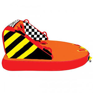 Sofá de tubo remolcable inflable de PVC para 3 personas para deportes acuáticos locos - Product Image 3