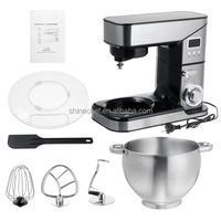 Mélangeur sur socle 12L 3-en-1 Liquidificador Batedeira Carne Moedor avec puissant moteur électrique Inox Jarra