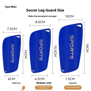Xuyên biên giới bóng đá bảo vệ ống chân cho người lớn trẻ em hai lớp bê bảo vệ Plug-in loại cho đào tạo thể thao bảo vệ - Product Image 4