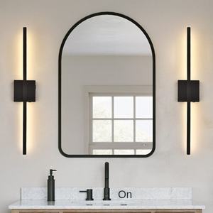 เชิงเทียนติดผนังหรี่แสงได้พร้อมรีโมทคอนโทรล350หมุน3000K LED ไร้สาย5000mAh ใช้แบตเตอรี่โคมไฟติดผนัง - Product Image 4