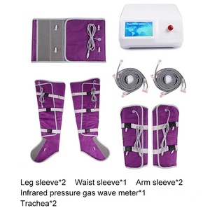 Máquina de Masaje de Compresión de Aire para Cuerpo Completo, Presoterapia, Drenaje Linfático, Relajación Muscular, Recuperación de la Circulación, Belleza - Product Image 4