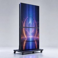 Afficheur LED HDR10 4K pliable anti-collision et résistant aux rayures avec CMS et RDM basés sur le cloud, panneau publicitaire intérieur P2.5