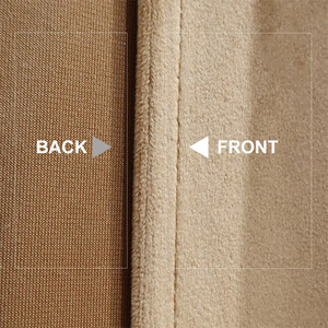 Panneaux de draperie <span class=keywords><strong>en</strong></span> velours Rideaux à œillets Rideaux <span class=keywords><strong>en</strong></span> <span class=keywords><strong>ligne</strong></span> Voile de souci Rideaux <span class=keywords><strong>en</strong></span> velours 108 ardoise - Product Image 5