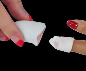 UV Gel Nail Polish Remover Wrap Tool 10pieces Plastic Acrylic Soak Off Nail Cap Clips
