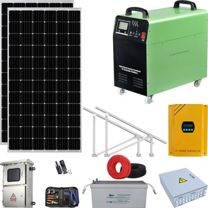 Generador de Energía Solar Completo, Sistema Fotovoltaico Fuera de la Red de 6KW con Batería SMSH-6KW, Cadenza de Celdas Solares SMSH-6KW - Product Image 4