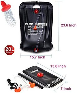 Sac <span class=keywords><strong>de</strong></span> <span class=keywords><strong>douche</strong></span> suspendu en PVC, portable, pour voyage en plein air, camping, <span class=keywords><strong>douche</strong></span> <span class=keywords><strong>solaire</strong></span> - Product Image 4