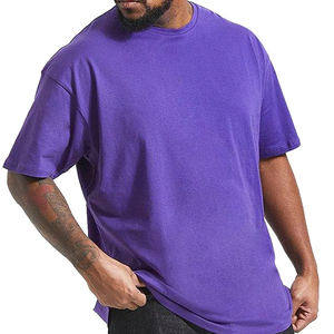 100% coton 180 grammes T-shirt ample surdimensionné de haute qualité pour hommes Logo personnalisé impression en mousse T-shirt imprimé bouffant 3d - Product Image 4