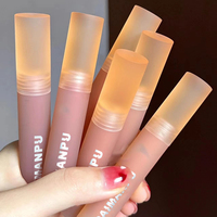 Daimanpu Gelée de thé rose longue durée Glaçure à lèvres liquide Finition miroir brillante Maquillage des lèvres à base de produits chimiques avec logo personnalisé