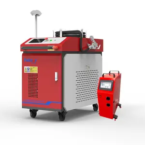 multifunktionale 3-in-1 3000 w 3 kw handgehaltene tragbare faserlaser-schweißen schneiden reinigungsmaschine mit automatischer drahtzuführung