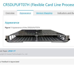 HW 03050KMF CR5DLPUFT071 Flexible Card <b>Enterprise</b> <b>Router</b> POE WIFI Network LPUF-1T2 IP Line Processing Unit 1 Year Warranty - Product Image 3