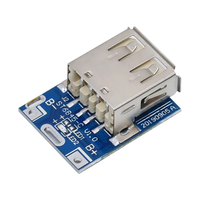 Módulo de Carga de Batería de Litio de 5V 1A, Placa de Circuito de Carga para Power Bank de 3V a 3.7V, Placa Base de Alimentación Móvil