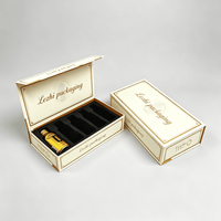 Boîte cadeau magnétique personnalisée pour bouteille de boisson, emballage en papier de luxe pour bière, soda, boisson énergisante avec doublure en éponge personnalisée