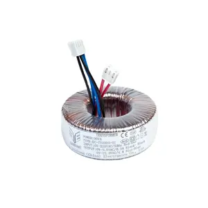 Transformador Toroidal de 0-220V, transformador de aislamiento de Audio de 90VA