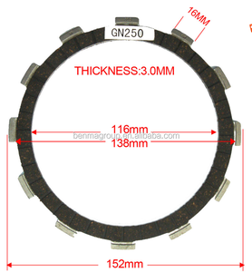HF DR <span class=keywords><strong>250</strong></span> Dirt bike motocross disco disco disco per <span class=keywords><strong>Suzuki</strong></span> DR250 GN250 parti moto - Product Image 2
