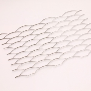 <span class=keywords><strong>Plaque</strong></span> en acier micro-épanoui galvanisé à mailles losangées rigides <span class=keywords><strong>pour</strong></span> filtres à air de moteur de voiture et dépoussiéreurs - Product Image 1