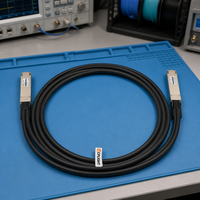 Câble électrique actif AEC 800G OSFP à ailettes pour centre de données IA, compatible InfiniBand NDR, pour cluster GPU HPC