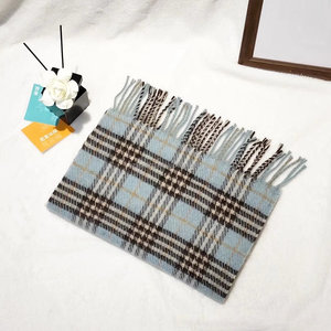 Women's Winter Fashion Large Scarf Long <strong>Shawl</strong> with Big Grid Tassel <strong>Striped</strong> <strong>Printed</strong> Pattern Cashmere <strong>Wool</strong> Material Warm Lattice