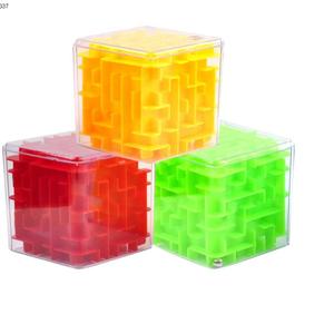 Giáo dục Fidget chống căng thẳng Đồ chơi 3D brainteaser Mê Cung trò chơi Cube cứu trợ đồ chơi trong suốt Quay Ma Thuật Cube 3D Cube câu đố mê cung - Product Image 2
