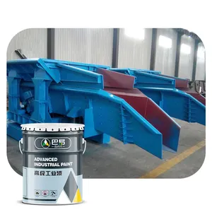 Steel structure paint protection, metal corrosion prevention and rust prevention paint, high gloss aliphatic polyurethane finish