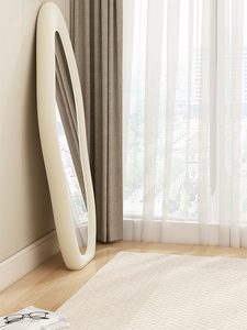 Gương toàn thân kính mạ crôm hiện đại cho phòng ngủ, cửa hàng quần áo người nổi tiếng trực tuyến, gương trang điểm Mango - Product Image 4