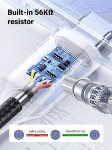 UGREEN-Cable USB de tipo C a tipo C, Cargador rápido, cable trenzado de nailon, cable de carga rápida USB tipo C de 18W - Product Image 3