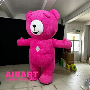 Walkable Inflatable Bear Costume Stuffed Bear Inflatable Clothing For Stage Party Ideas