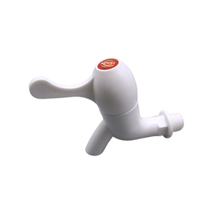 YUNSU Outdoor Plastic Bibcock <b>Tap</b> Deck Mounted Modern Design Water Saver <b>Single</b> Hole Easy Installation White Color - Product Image 3