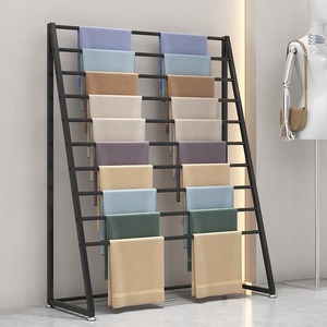 Espositore Personalizzato per Nuovi Prodotti: Sciarpe in Seta, Copridivani, Tessuti per Cuscini, Tappeti, Stand Espositivo in Metallo - Product Image 4