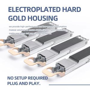 Kexint MMS4X00-NS400 400gbase-dr4 1310nm osfp phẳng hàng đầu sợi quang thiết bị với DOM MPO-12/APC 500m đạt - Product Image 3