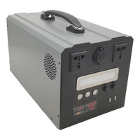 HFH stasiun daya portabel AC 300w/500w/600w/800w/1kW/1,5 kW/2kW Generator tenaga surya baterai Lithium cadangan untuk darurat luar ruangan