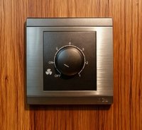 MGA 300W Interrupteur de ventilateur à 5 vitesses Redresseur contrôlé au silicium en acier inoxydable de qualité 304 Ignifuge PC Cuivre Fer