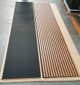 Paneles de Pared Acústicos de Listones Naturales Ecológicos Sustituto de Madera Panel <span class=keywords><strong>Acústico</strong></span> para <span class=keywords><strong>Paredes</strong></span> <span class=keywords><strong>y</strong></span> <span class=keywords><strong>Techos</strong></span> Interiores - Product Image 3