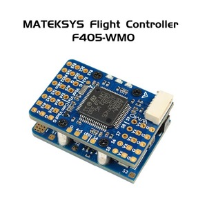 Contrôleur de vol Mateksys F405 WMO STM32F405 ICM42688P avec emplacement pour <span class=keywords><strong>carte</strong></span> SD, double BEC 2-6S LiPo pour avion RC à aile fixe FPV - Product Image 1