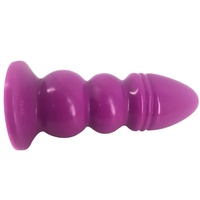 Grand dilatateur anal en silicone et plug anal, perles anales 100 % étanches pour femmes, produit pour adultes, modèle F17, fabriqué en Guangdong