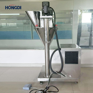 เครื่องบรรจุผงสแตนเลสแบบกึ่งอัตโนมัติควบคุมด้วย PLC สำหรับขวดแก้ว ถุงตั้งได้ และหลอด พร้อมหน้าจอสัมผัส - Product Image 6