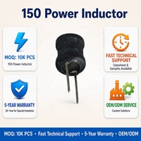 Bobine d'induction 2 broches 1mH 22uH 68uH 1.5H, Inducteur de puissance 3 broches 22uH 3A, Filtre CA 5mH, Inducteurs à noyau de ferrite 10uH avec fils en cuivre, Inducteurs 3 broches