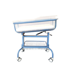 Cama <span class=keywords><strong>Infantil</strong></span> de Acero Inoxidable, Muebles de <span class=keywords><strong>Hospital</strong></span> para Bebés, Material Metálico Duradero - Product Image 1
