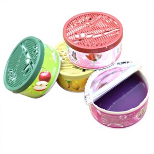 Désodorisants modernes en gel en gros à évaporation naturelle, parfum rose, pour voiture et maison, élimination des odeurs, sans électricité requise - Product Image 1