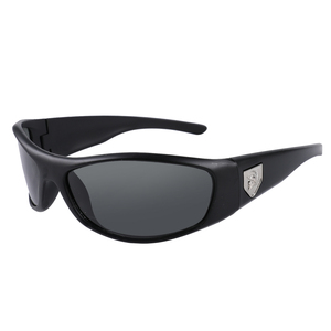 Gafas de sol polarizadas de cristal para hombre, lentes de sol ovaladas retro de gran tamaño, <span class=keywords><strong>2022</strong></span> - Product Image 1