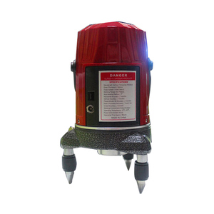 ميزان ليزر أحمر أوتوماتيكي احترافي للأرضيات الداخلية والخارجية بزاوية 360 درجة، خفيف الوزن ومناسب للبناء - Product Image 2