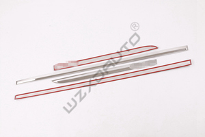 Moulures latérales de protection en acier inoxydable WZXD pour portières de voiture 2017-2018 - Product Image 5