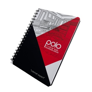 Quaderno Personalizzabile OEM con Rilegatura a Spirale, Copertina Rigida, Ecologico, Colore Personalizzato, Blocco Note Pubblicitario con Fogli a <span class=keywords><strong>Quadretti</strong></span> Stampati - Product Image 3