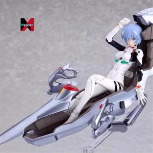 Evangelion Mari Illustrious Rei Ayanami Figma Anime Figuren set Gelenk modell Kit Pose-able Statue Geschenk - Product Image 4