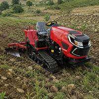 Tracteurs à chenilles robustes pour un travail du sol efficace et la plantation du maïs sur terrains difficiles 30-60 ch