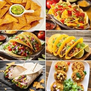 Máquina Comercial para Hacer Tortillas, <span class=keywords><strong>Doritos</strong></span>, Triángulos, Roti, Chapati, Dosa - Automática, de Acero Inoxidable, con Motor - Product Image 6