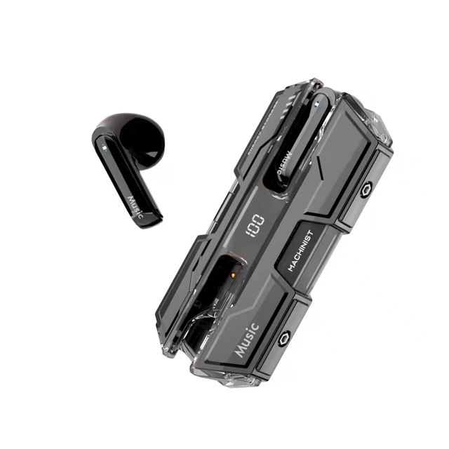 Armored Earphone G20 Low Delay Wireless Headset BT5.3 TWS Gaming Earphones LED Display With Mic Sport In-Ear Headphones Earbuds