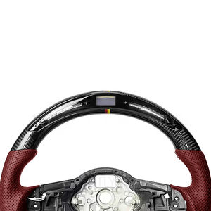 Volant de voiture en fibre de carbone pour Volkswagen <span class=keywords><strong>GOLF</strong></span> POLO MK6 et MK7 Volant LED Affichage Intérieur de voiture Mise à niveau - Product Image 5
